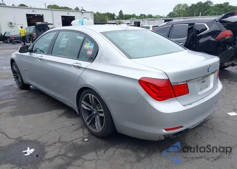 2012 BMW 750 Lxi from USA, damaged, VIN WBAKC8C5XCC437171